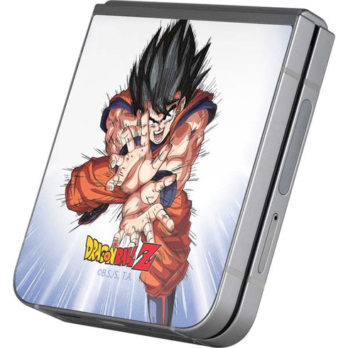 Dragon Ball Z Goku Kamehameha Blast Galaxy Z Flip6 Skin